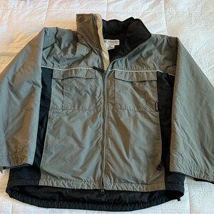 Columbia Gray and Black Ski Jacket